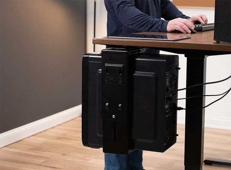 6 Best Under Desk Computer Case Mounts [2023 Guide] Nerd Techy