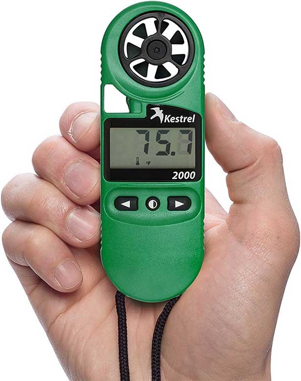 kestrel 2000 pocket anemometer