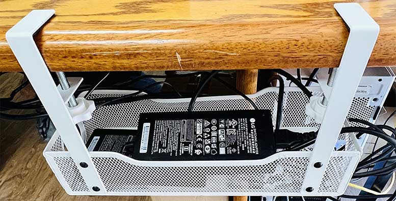 6 Best Under Desk Cable Management Trays [2023 Guide] - Nerd Techy