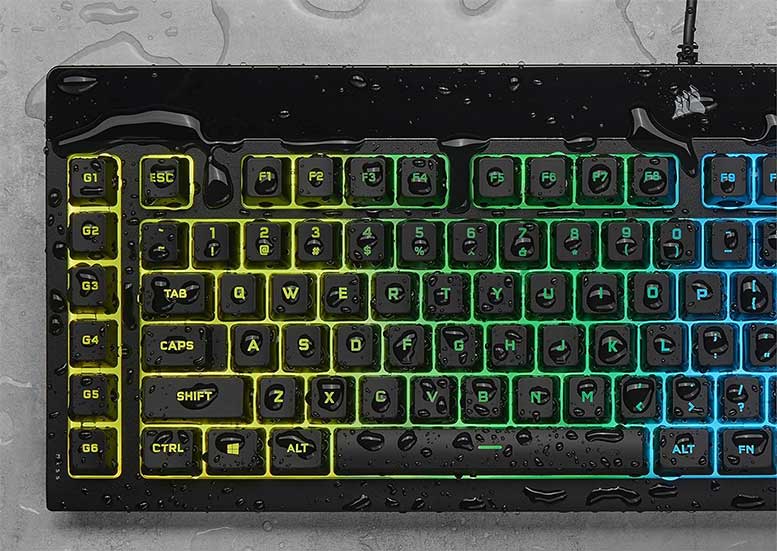 Corsair-K55-PRO-LITE-RGB-Wired-Membrane-Gaming-Keyboard