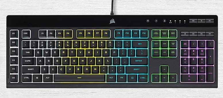 Corsair K55 PRO LITE RGB Wired Membrane Gaming Keyboard