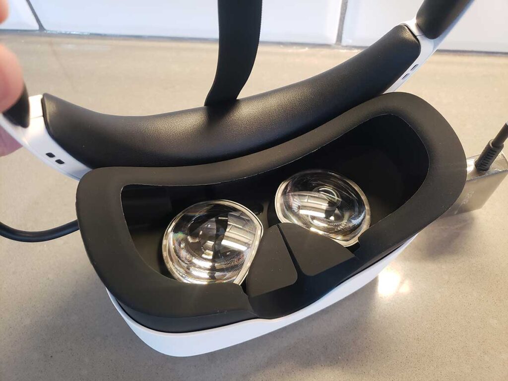 DPVR-E4-headset