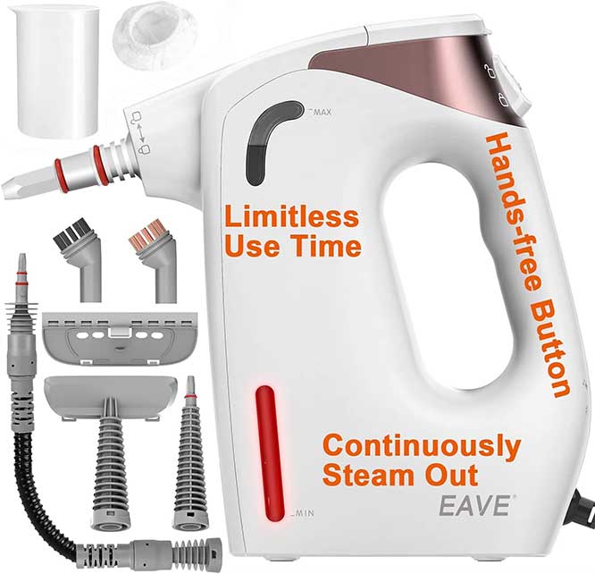 Eave Pressurized Handheld Steam Cleaner