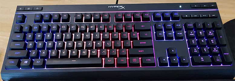 HyperX Alloy Core RGB Membrane Gaming Keyboard