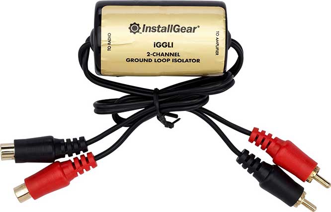 InstallGear Ground Loop Noise Isolator