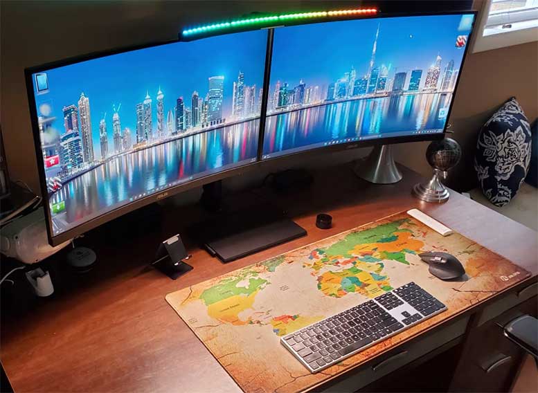 3 Best Curved Monitor Light Bars [2023] - Nerd Techy