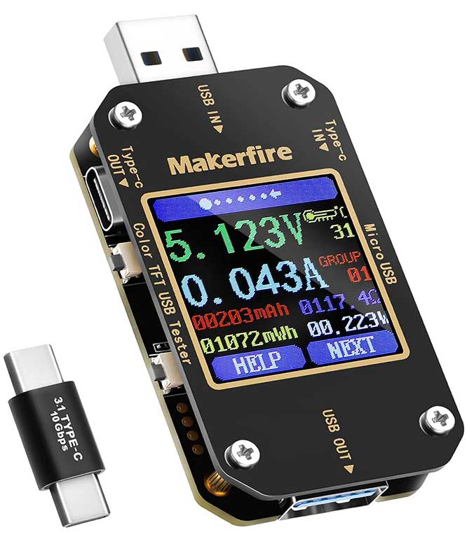MakerHawk USB Multimeter