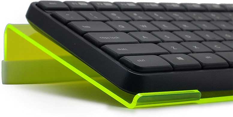 Richboom-Acrylic-Tilted-Keyboard-Stand