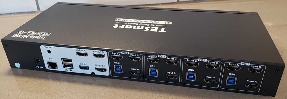 TESmart-4-Port-Triple-Monitor-KVM-Switch