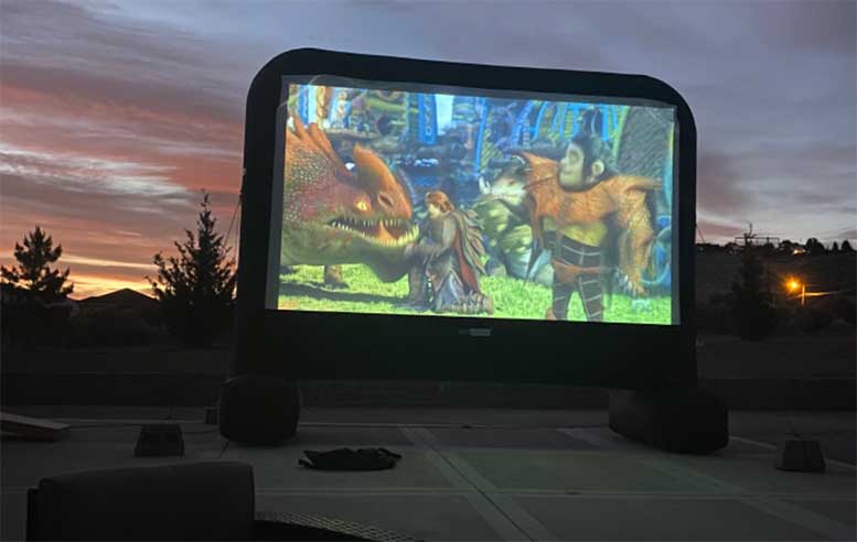 VIVOHOME-Inflatable-Projector-Screen