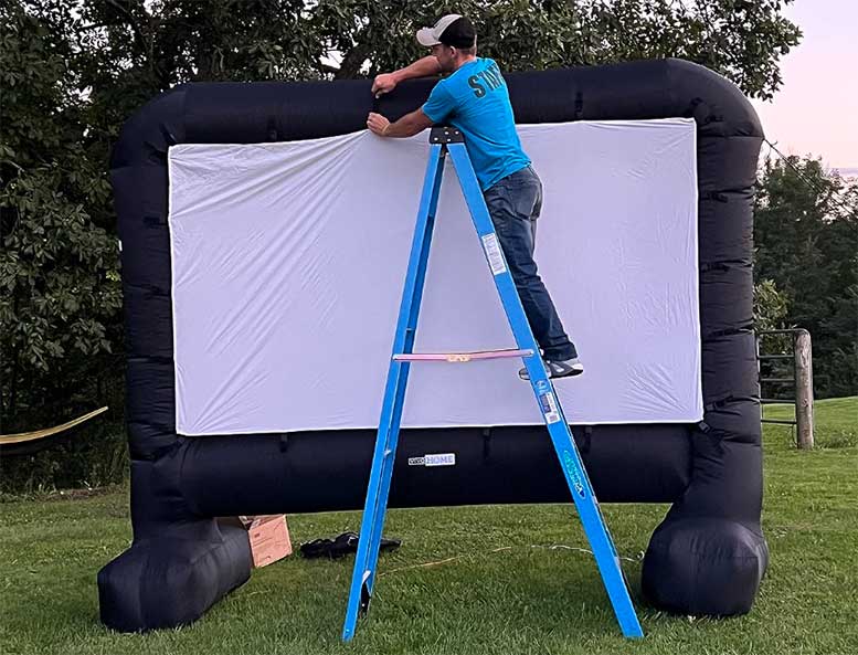 VIVOHOME-Inflatable-Projector-Screen