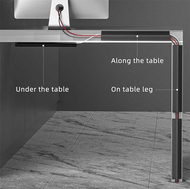 6 Best Under Desk Cable Management Trays [2023 Guide] - Nerd Techy