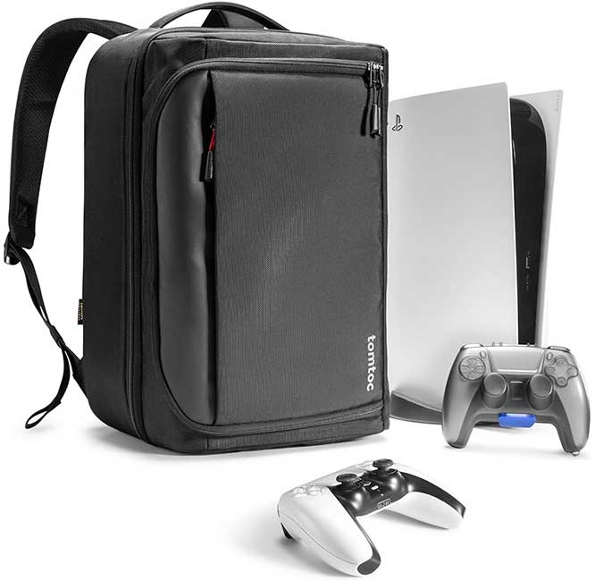 tomtoc ps5 travel backpack