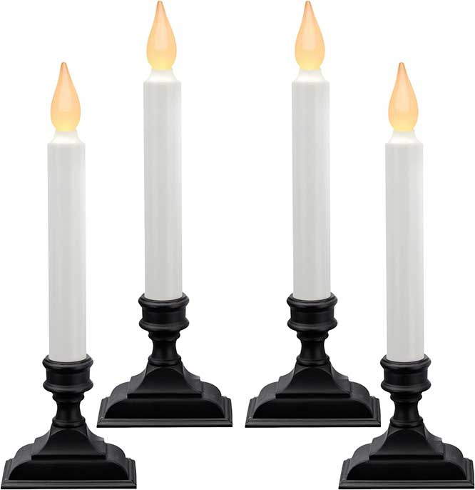612 Vermont Battery Operated LED Window Candles