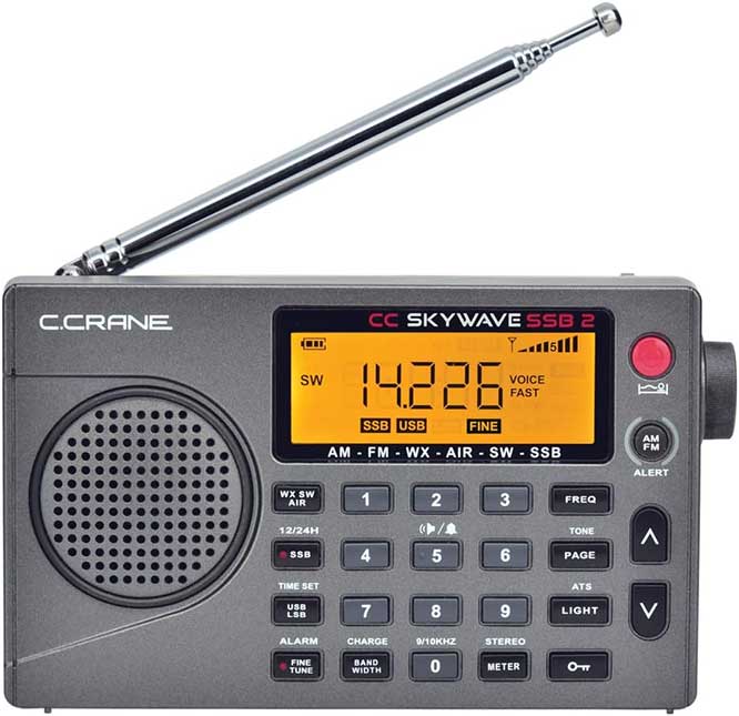 C Crane CC Skywave SSB 2 Portable Shortwave Radio