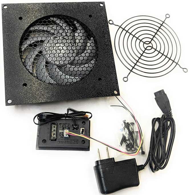 Coolerguys 120mm AV Cabinet Cooler