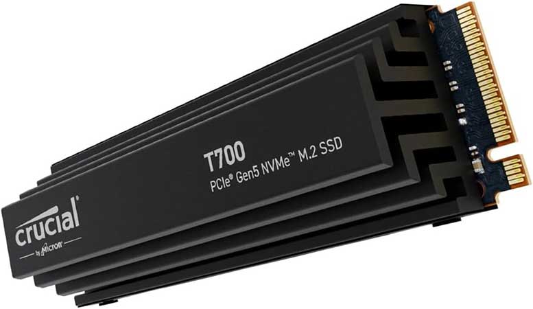 Crucial T700 Gen5 NVMe M2 SSD