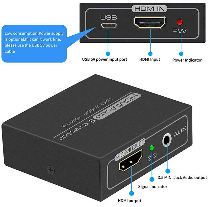 DONGJIAN-HDMI-Audio-Extractor