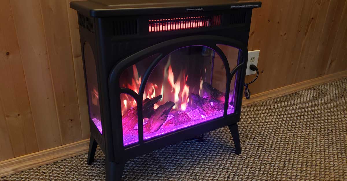 Kismile-Free-Standing-Electric-Fireplace review