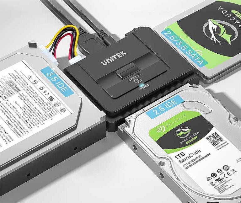 5 Best USB to SATA Adapters [2023 Updated]