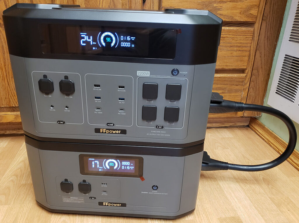 ffpower-BP2000 with B2000 expansion battery