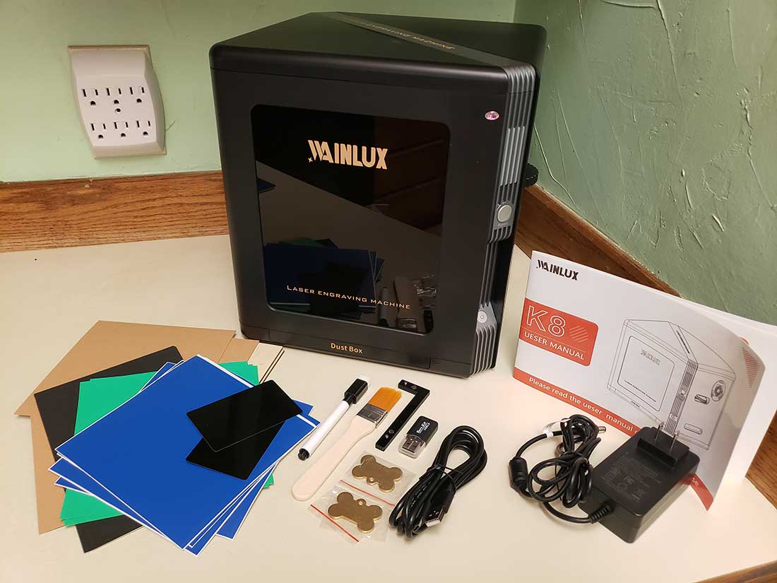 Wainlux K8 Desktop Laser Engraver Review - Nerd Techy