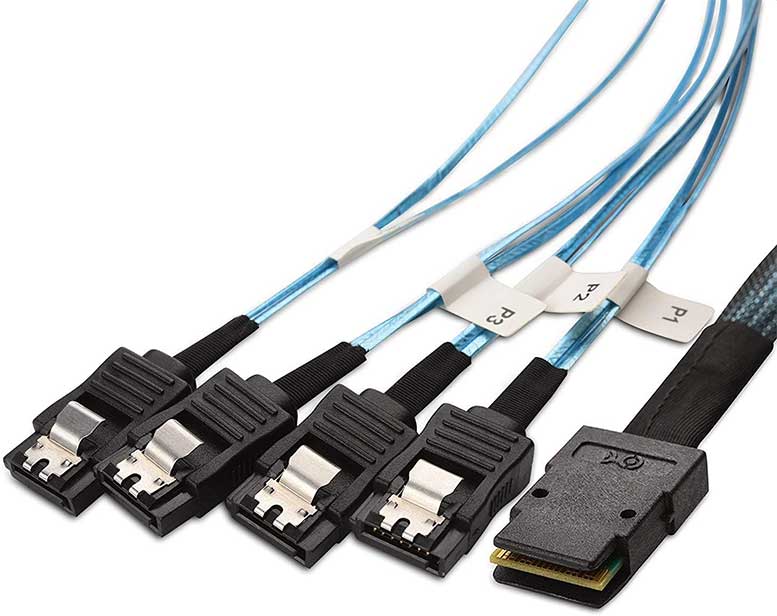 Cable Matters Internal Mini SAS to SATA Cable