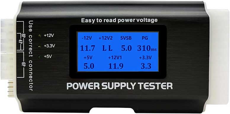 Optimal Shop Power Supply Tester