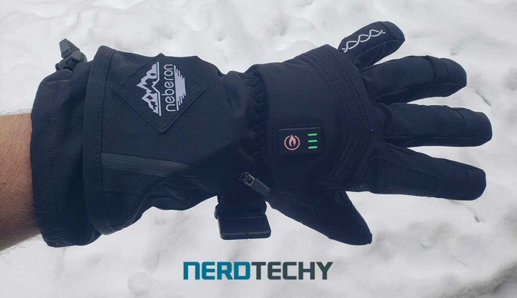 wearing neberon pro series in snow