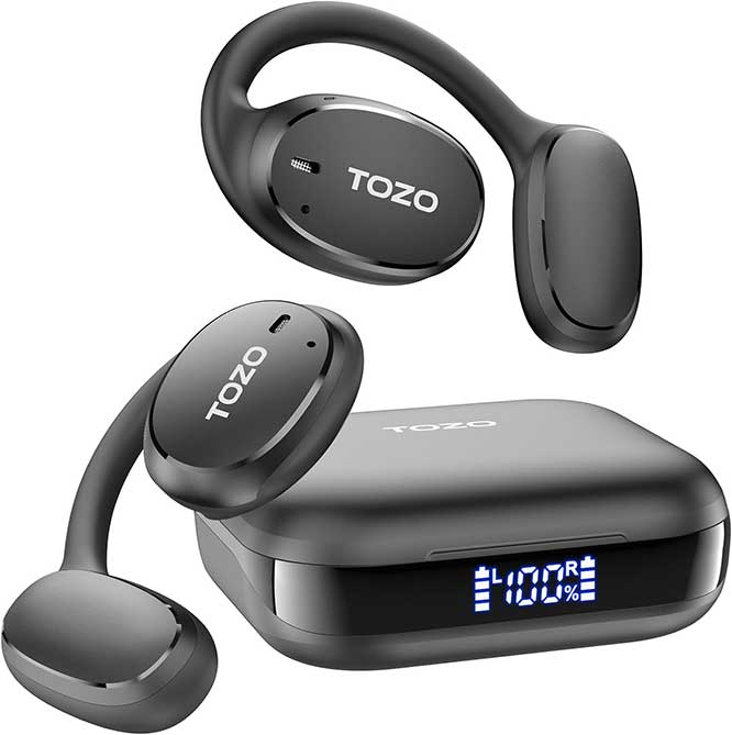 TOZO OpenEgo True Wireless Open Ear Headphones