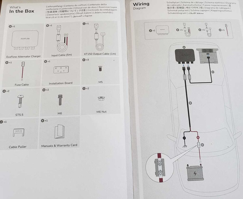 ecoflow alternator charger wiring diagram