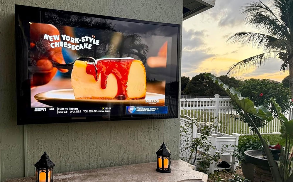 acrtmatic Weatherproof Outdoor TV Cover