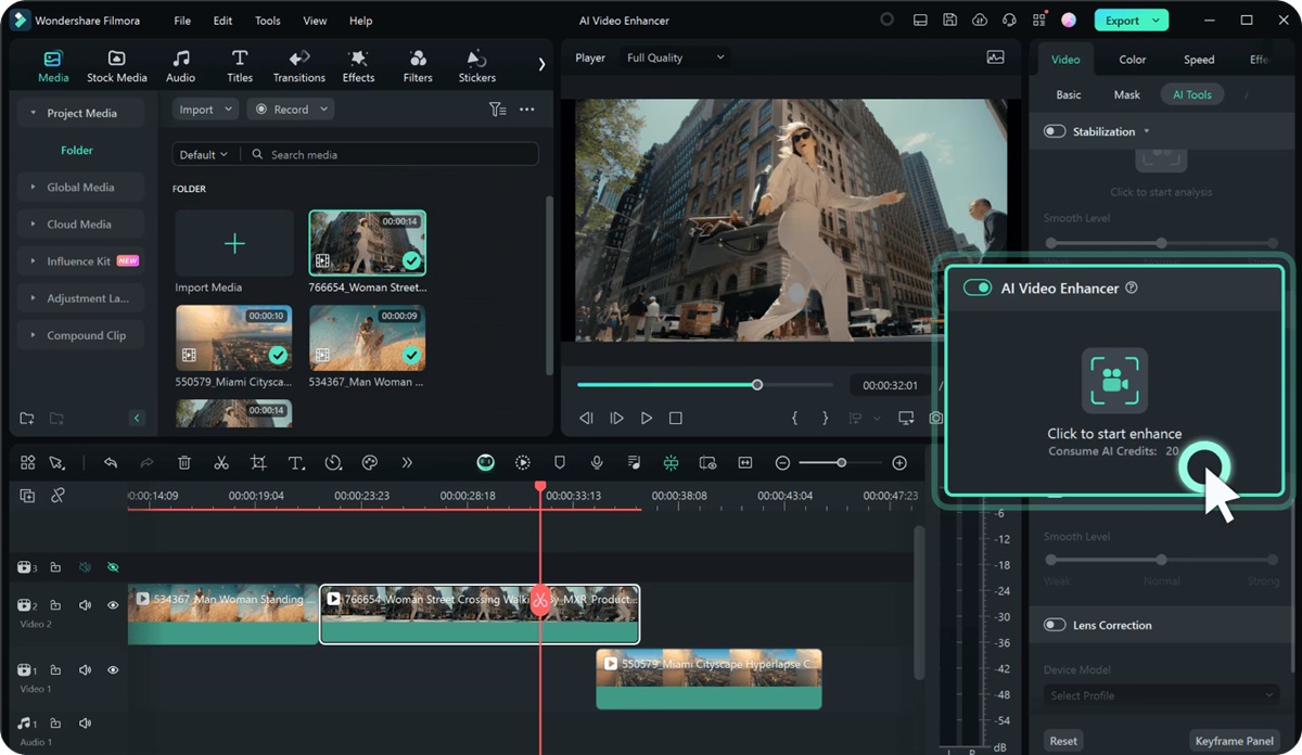 Difference Between Standard and AI Video Quality