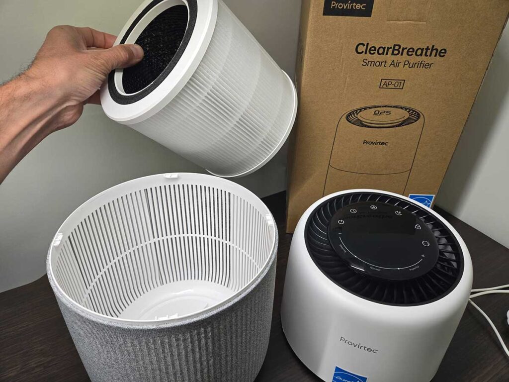 Provirtec-ClearBreathe-Smart-Air-Purifier-AP-01-filter