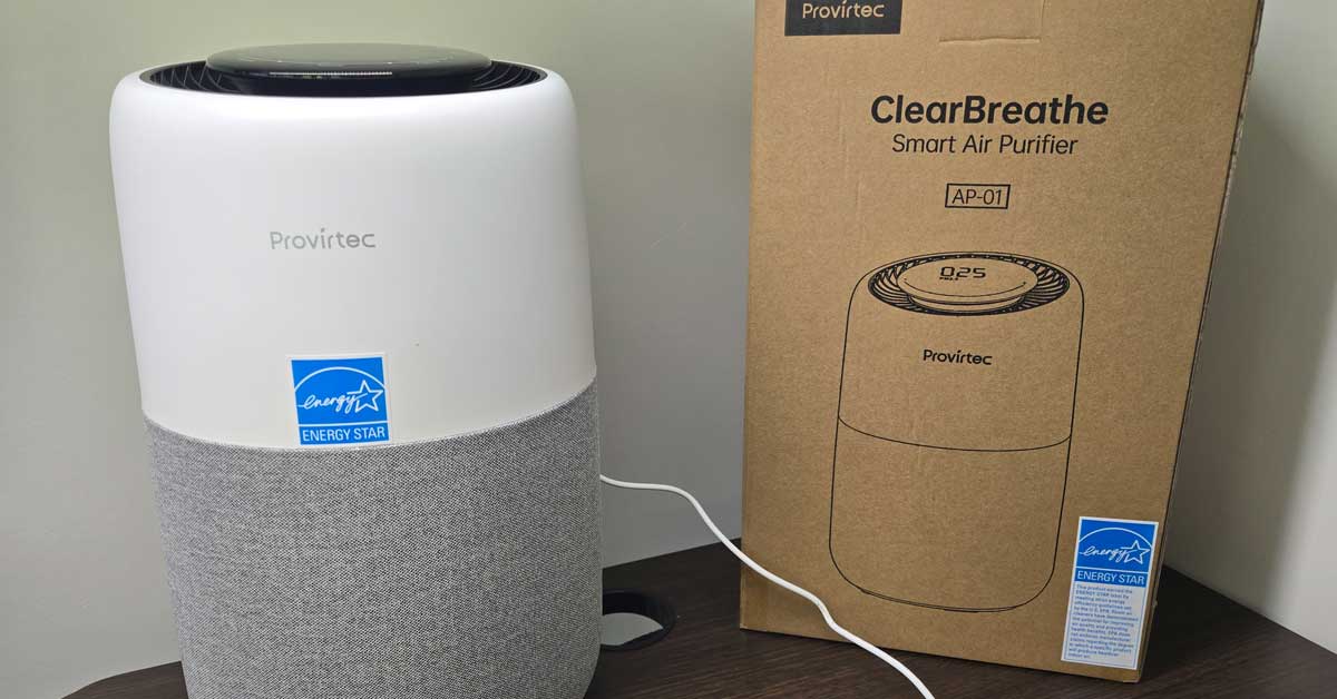 Provirtec-ClearBreathe-Smart-Air-Purifier-AP-01 review
