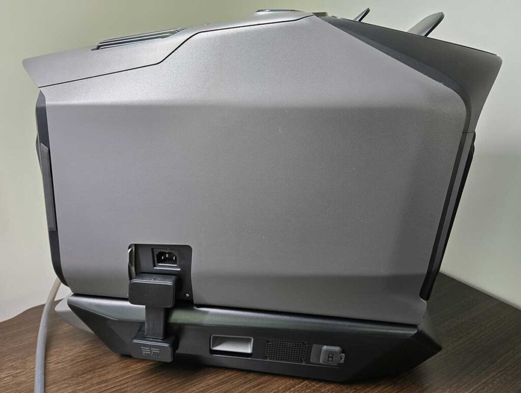 ecoflow-wave-3 with add on battery attached