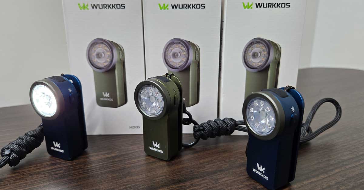 Wurkkos HD03 EDC Clip-on Flashlight