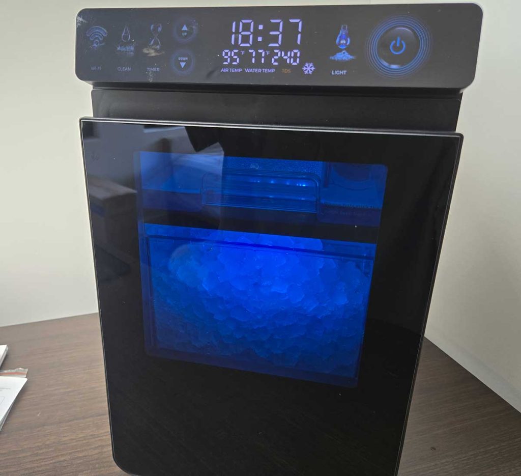 ecozy Countertop Nugget Ice Maker