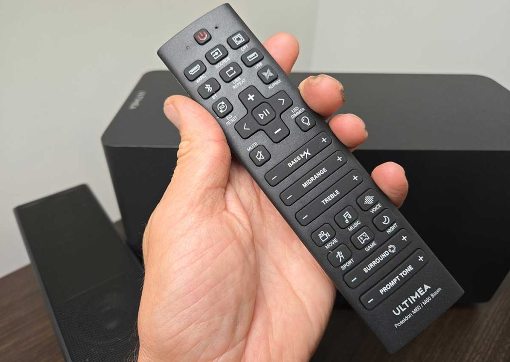 ultimea-m60-remote