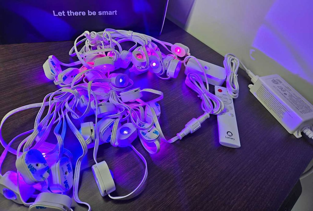 lumary permanent smart outdoor lights