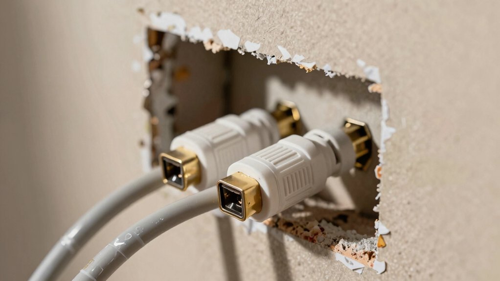 hdmi couplers for in wall cables