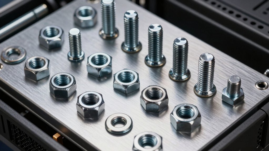 rack mount cage nuts and screws compatibility considerations