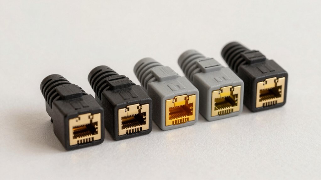 rj45 cable strain relief boots