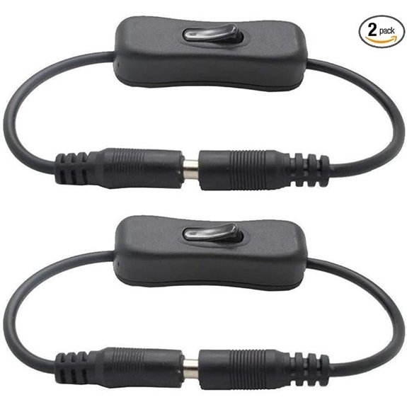 two piece 12v led switch cable