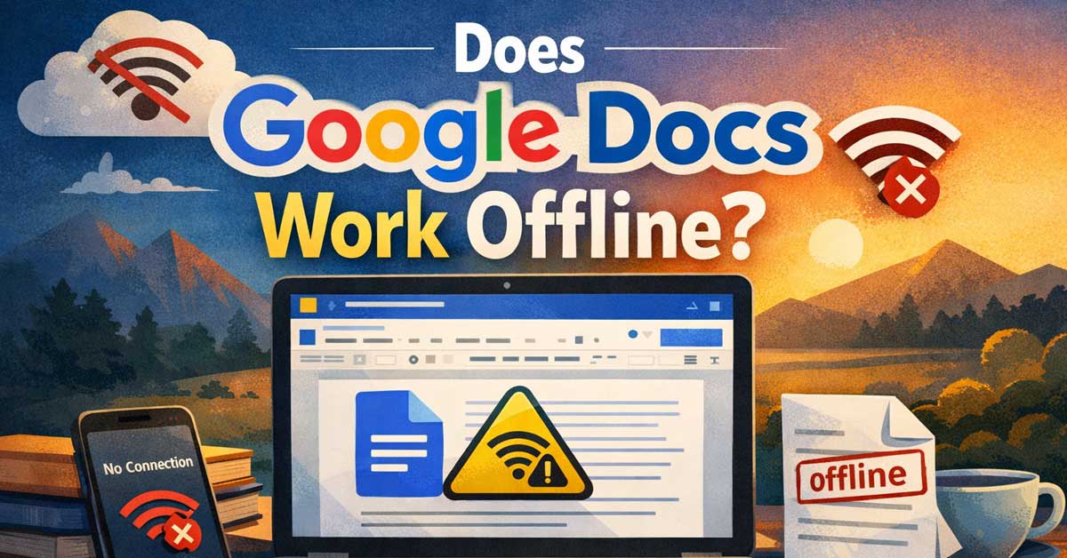Does Google Docs Work Offline