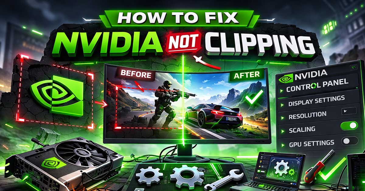 How to Fix NVIDIA Not Clipping
