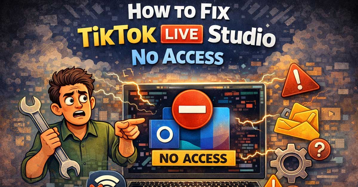 How to Fix TikTok LIVE Studio No Access