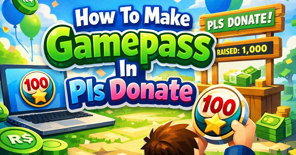 How to Make a Gamepass in Pls Donate