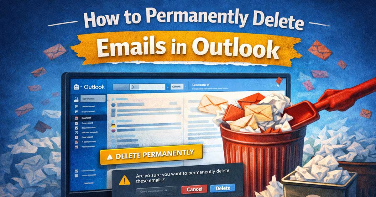 How to Permanently Delete Emails in Outlook