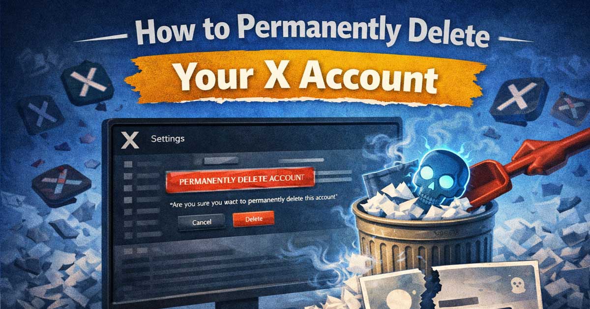 How to Permanently Delete Your X Account